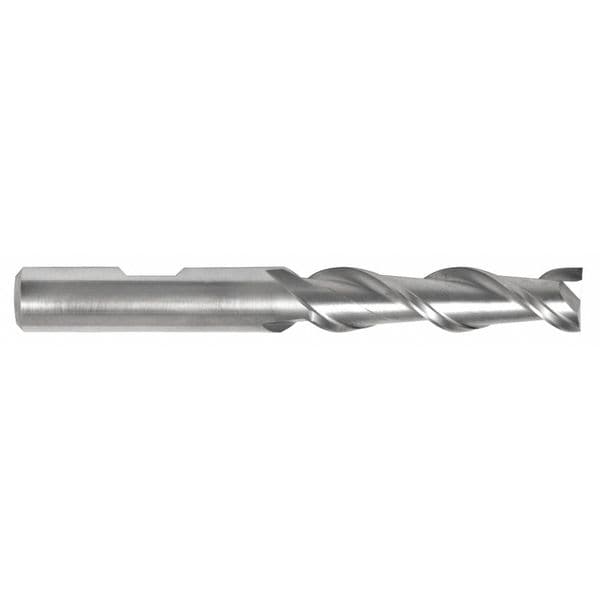Hss Generl Purpse End Mill, Sq., 3/8x9/16", Finish: TiCN