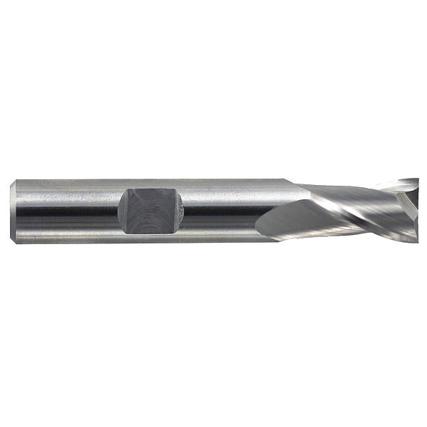 Hss Generl Purpse End Mill, Sq., 3/8x9/16", Overall Length: 2-5/16"