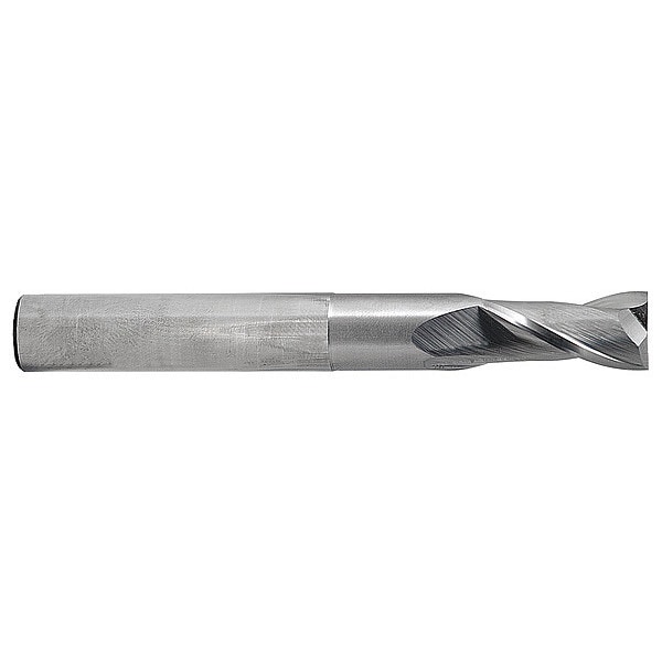 Gnrl Purpose End Mill, Carbide, Sqr, 3/8x1", Length of Cut: 1"