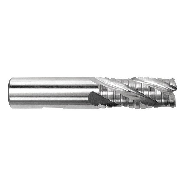 Rough/Finisher End Mill Sq 1-1/4"X6