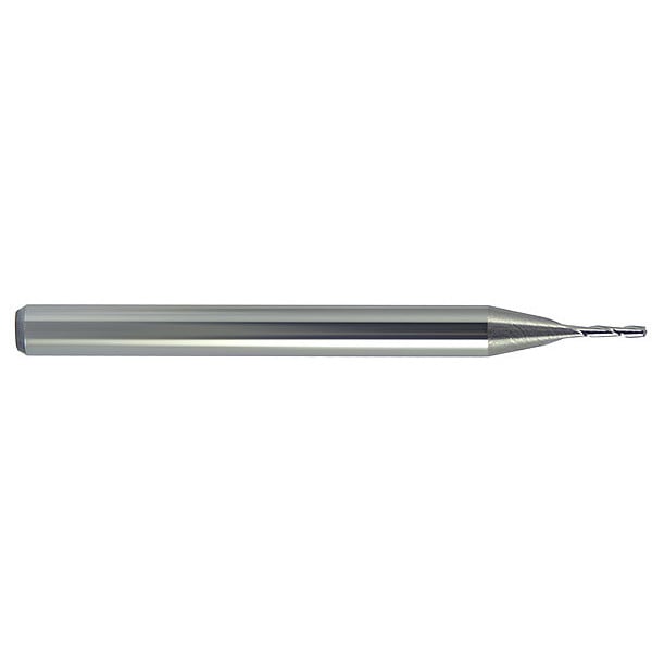 Gnrl Purpse End Mill, Carbide, Sqr, 1mmx3mm, Length of Cut: 3 mm