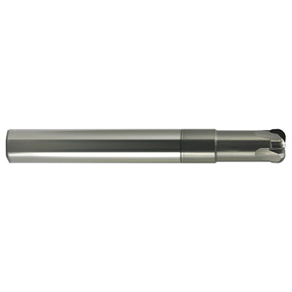 High Feed End Mill R.023 3/32"X.090, Number of Flutes: 4