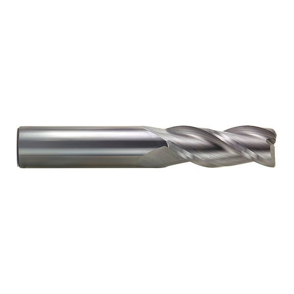 Hgh Prfrmnc End Mill, Carbide, 5/16x7/16", Number of Flutes: 3