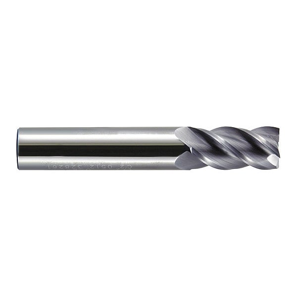 Hgh Prfrmnc End Mill, Carbide, Sqr, 1/2x1"