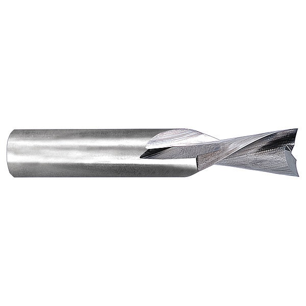 Wood Router End Mill, Sqr, 1/2 x 2"