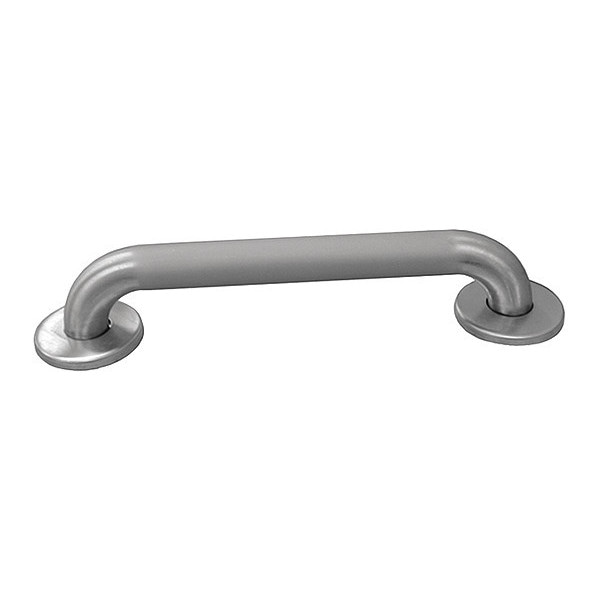 Concealed Satin 1 1/2"x24" Grab Bar, Concealed Flg, 18 ga. Stainless Steel, Satin