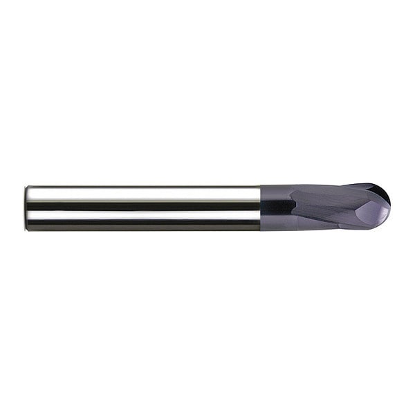 Ball End Mill, Carb, 2 Flute, 1/2" dia., 4"L