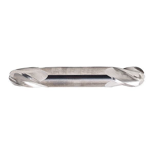 Carbide GP End Mill Ball 3/16"X3/8, Number of Flutes: 4
