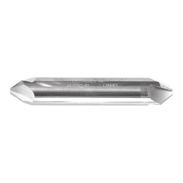 Carbide De Countersink 100Deg 5/16", Number of Flutes: 4