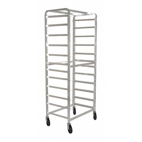 Pan Rack, Side Loading, Aluminum, 12 Tray