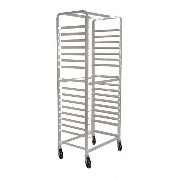Pan Rack, Side Loading, Aluminum, 15 Tray