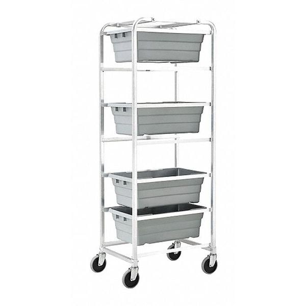 Lug Cart, Aluminum, 4 Tier