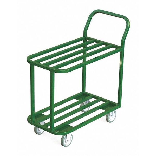 Tubular Deck Cart, Steel, 18" x 42"