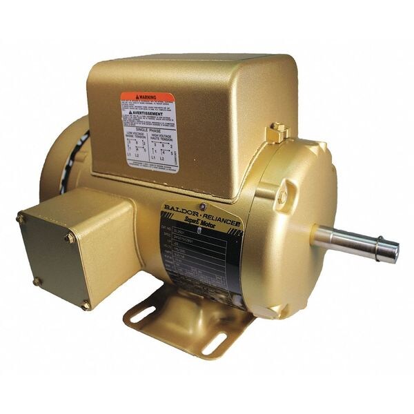 Capacitor-Start/Run General Purpose Motor, 1/3 hp HP, 115/230V AC Voltage, 56 Frame