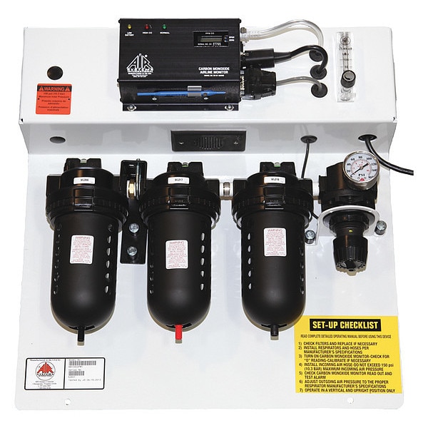 Breathing Air Filtration System, 125 psi