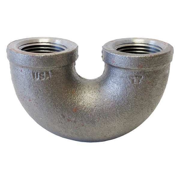 1" FNPT Galvanized Return Bend