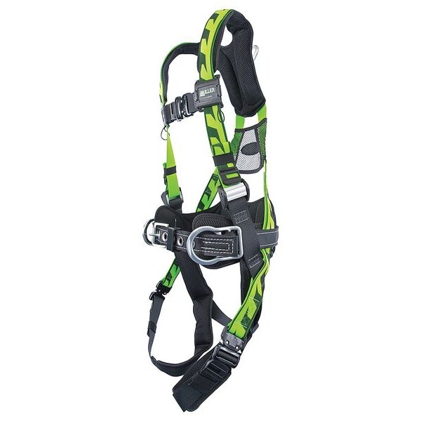 AirCore(TM) Full Body Harness, L/XL, 400 lb., Quick-Connect Chest/ Quick-Connect Leg Straps