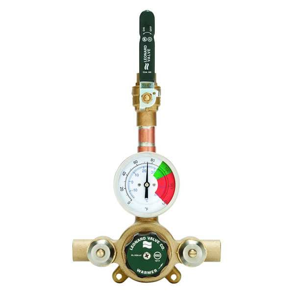 Mixing Valve, Lead Free Bronze, 22 gpm
