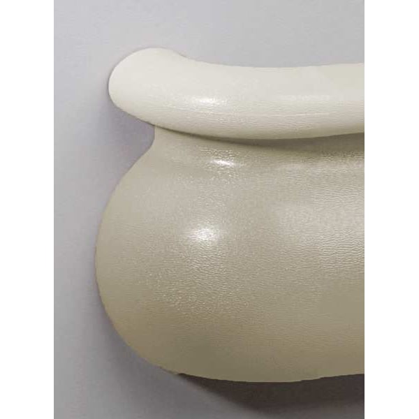 Left Handrail Return, Eggshell, 3-3/16In.