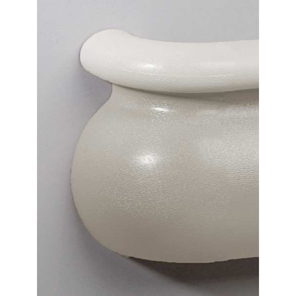 Lft Handrail Return, Linen White, 3-3/16In