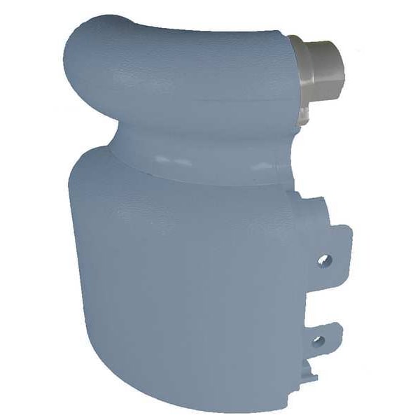 Left Handrail Return, Wndsr Blue, 3-1/8In