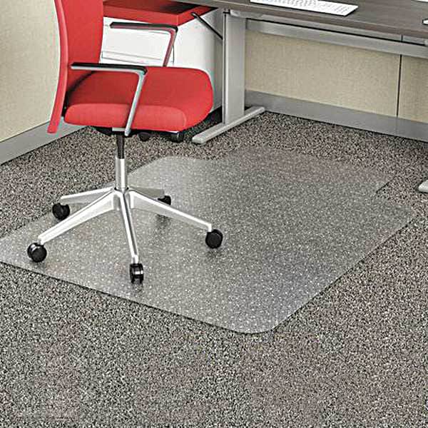 Chair Mat, Traditional Lip, 36 x 48 In.