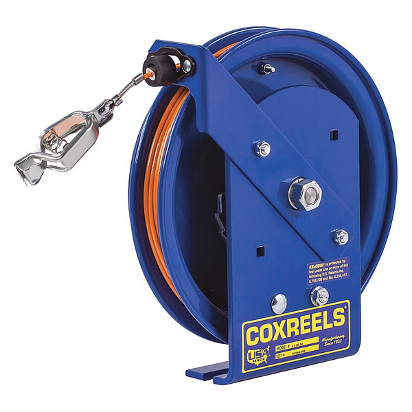 Cable Reel, 35 ft., Spring Return Drive