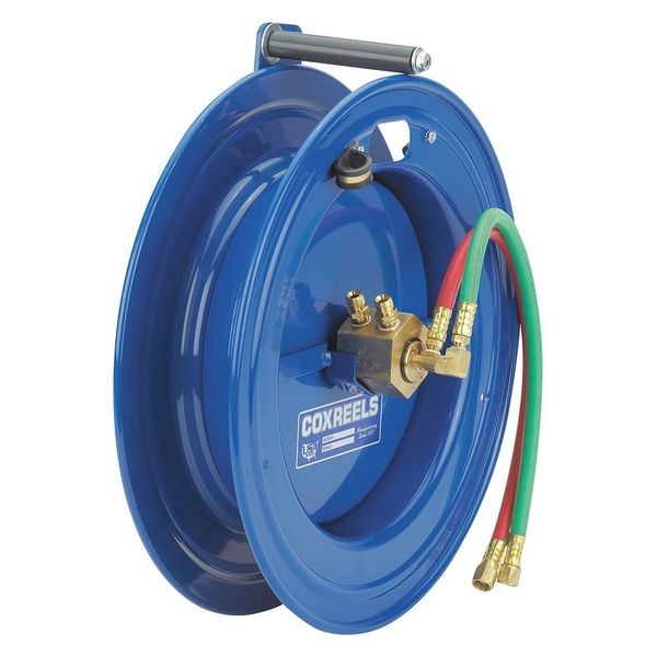 1/4" x 50 ft. Spring Return Welding Hose Reel 200 psi