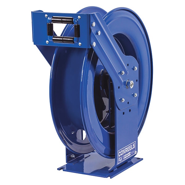 Spring Return Hose Reel, 3/8 in Hose Diameter, 50 ft Length, 4,000 psi Max. Pressure