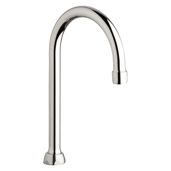 Gooseneck Spout, Brass