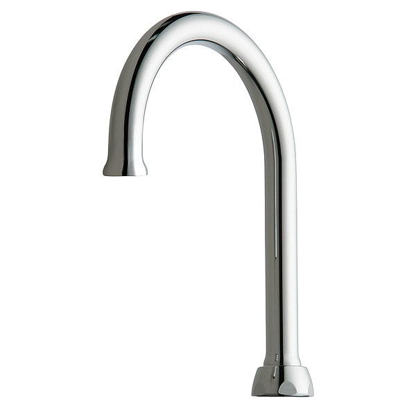 Gooseneck Spout, Brass