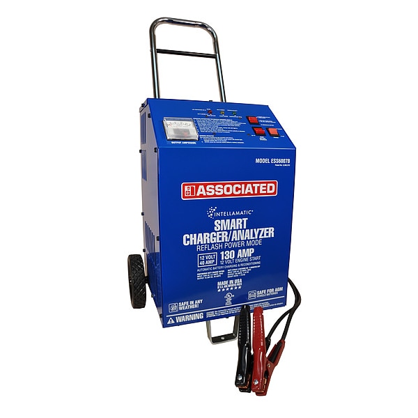 Battery Charger, Automatic Boosting, Charging, Maintaining For Batt. Volt.: 6, 12