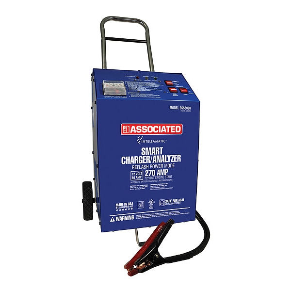 Battery Charger, Automatic Boosting, Charging, Maintaining For Batt. Volt.: 6, 12
