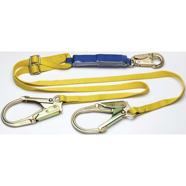 Decoil Adjustable Twinleg Lanyard D 6ft