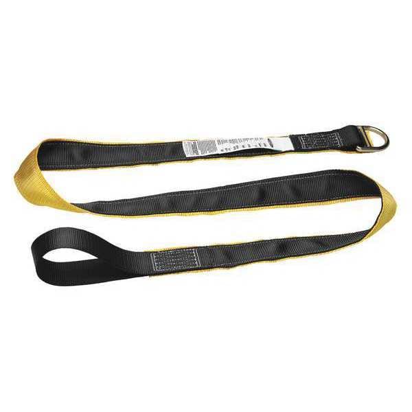 Cross Arm Strap Web, Loop, D-Ring 2ft