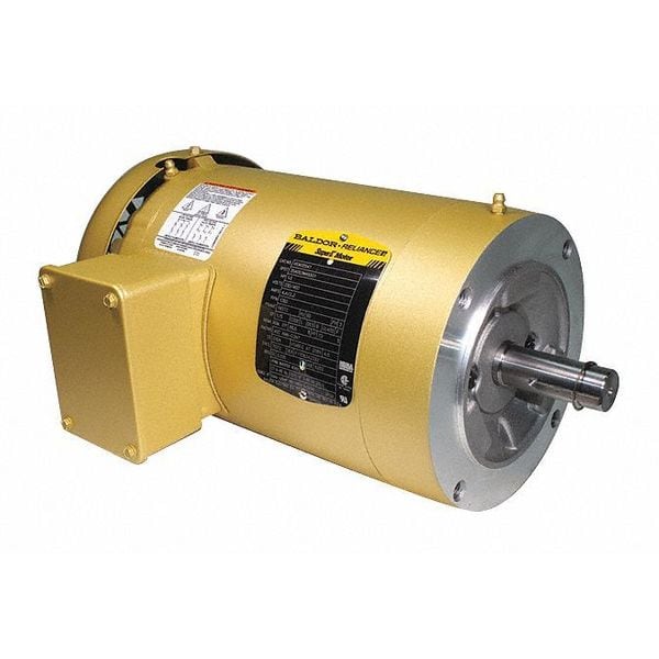 Three-Phase General Purpose Motor, 1 1/2 HP, 145TC Frame, 208-230/460V AC Voltage