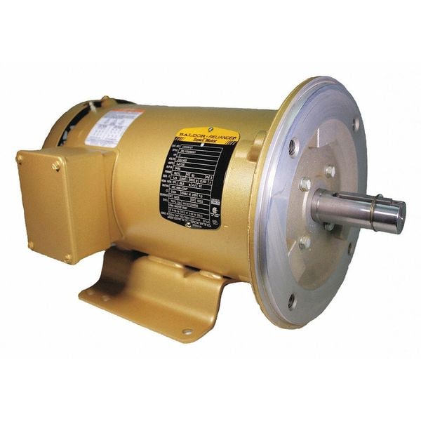 Three-Phase General Purpose Motor, 3 HP, 182TC Frame, 208-230/460V AC Voltage, 3,450 Nameplate RPM