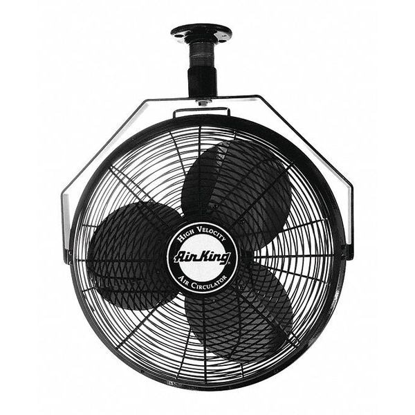 18" Ceiling Mount Fan, Industrial Grade