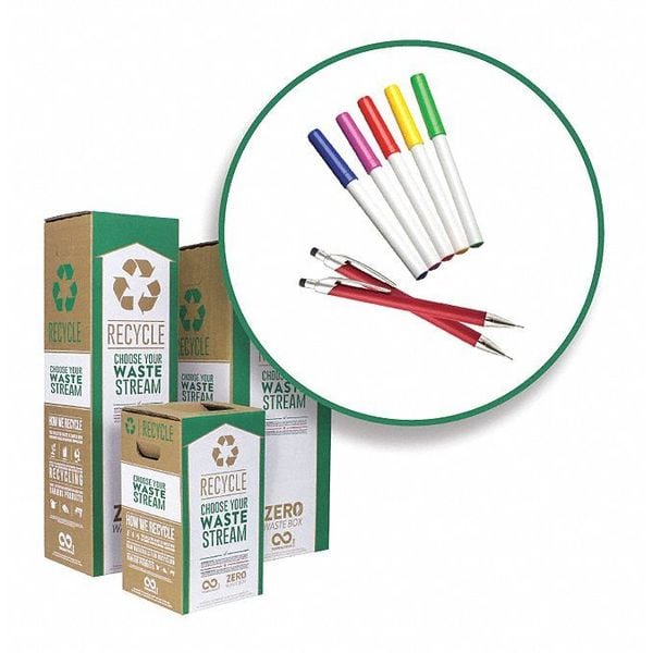Pens, Pencils and Markers Box, M