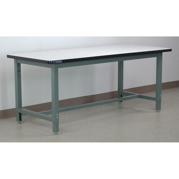 Bolted Workbenches, 48" W, Adjustable Height, 1000 lb.