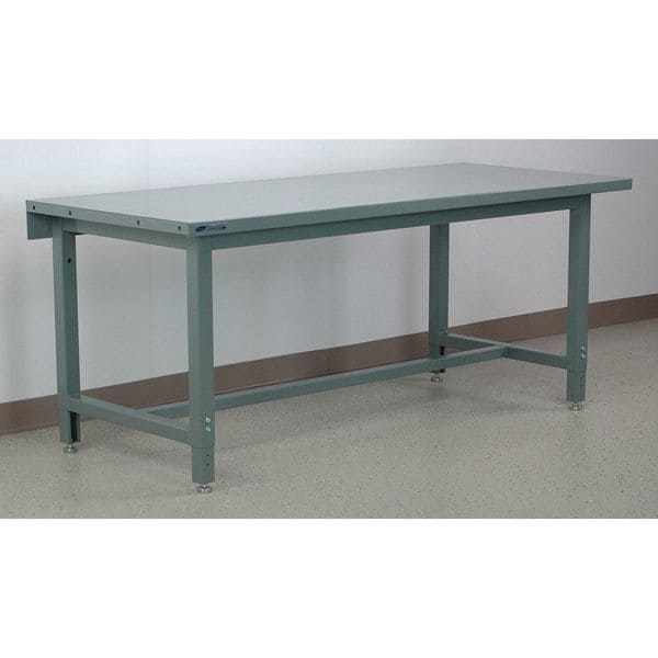 Bolted Workbenches, 48" W, Adjustable Height, 1000 lb.