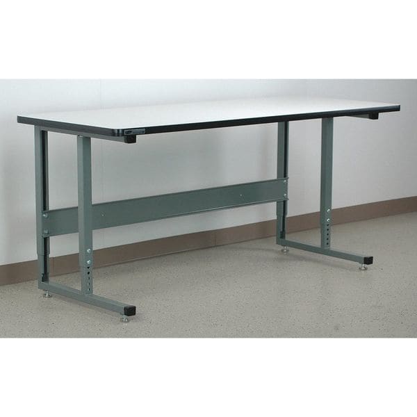 Bolted Workbenches, 48" W, Adjustable Height, 1000 lb.