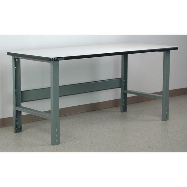 Bolted Workbenches, 48" W, Adjustable Height, 3500 lb.