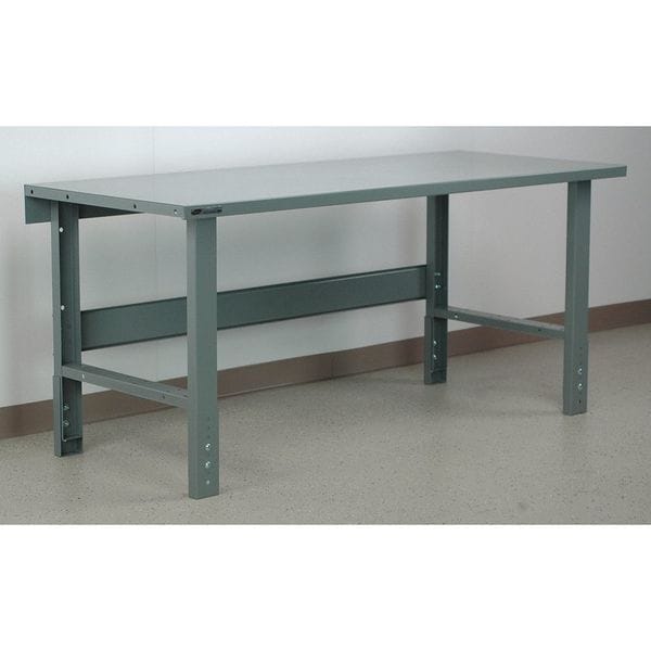 Bolted Workbenches, 48" W, Adjustable Height, 3500 lb.
