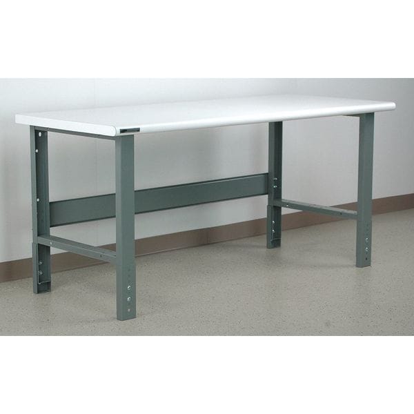 Bolted Workbenches, 48" W, Adjustable Height, 3500 lb.