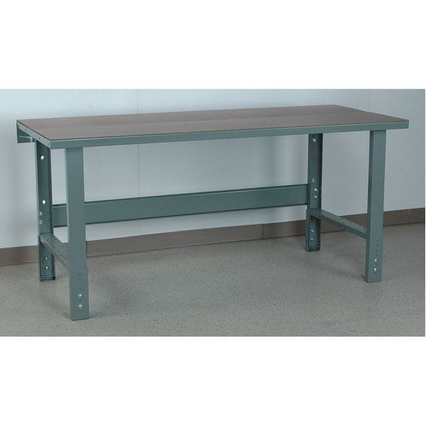Bolted Workbenches, 48" W, Adjustable Height, 3500 lb.