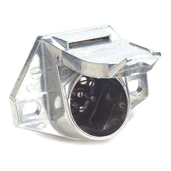Socket, Solid-Pin, 7 Pole