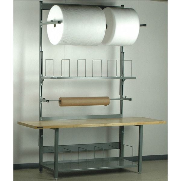 Double Deck Packing Work Bench, 96" W, 1000 lb.