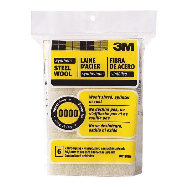Synthetic Steel Wool Pad 10119NA, PK18