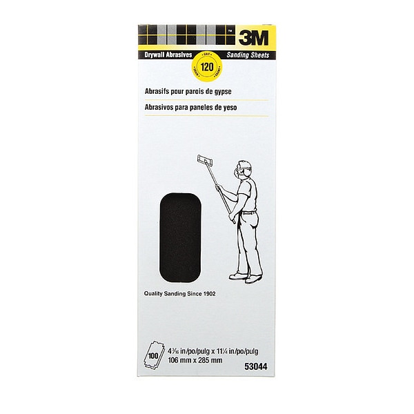 Drywall Sanding Sheets, 4-3/16", PK1000